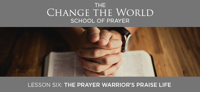 Change the World School of Prayer Header